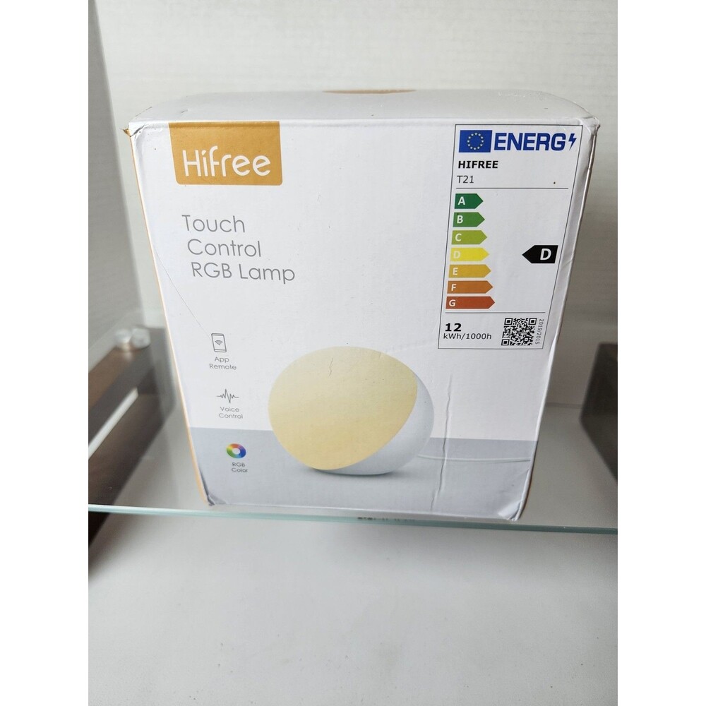 Hifree Smart Table RGB Color Touch Lamp, App Control, Alexa & Google Compatible